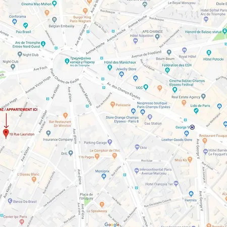 Cosy Arc De Triomphe Champs Elysees Appartement